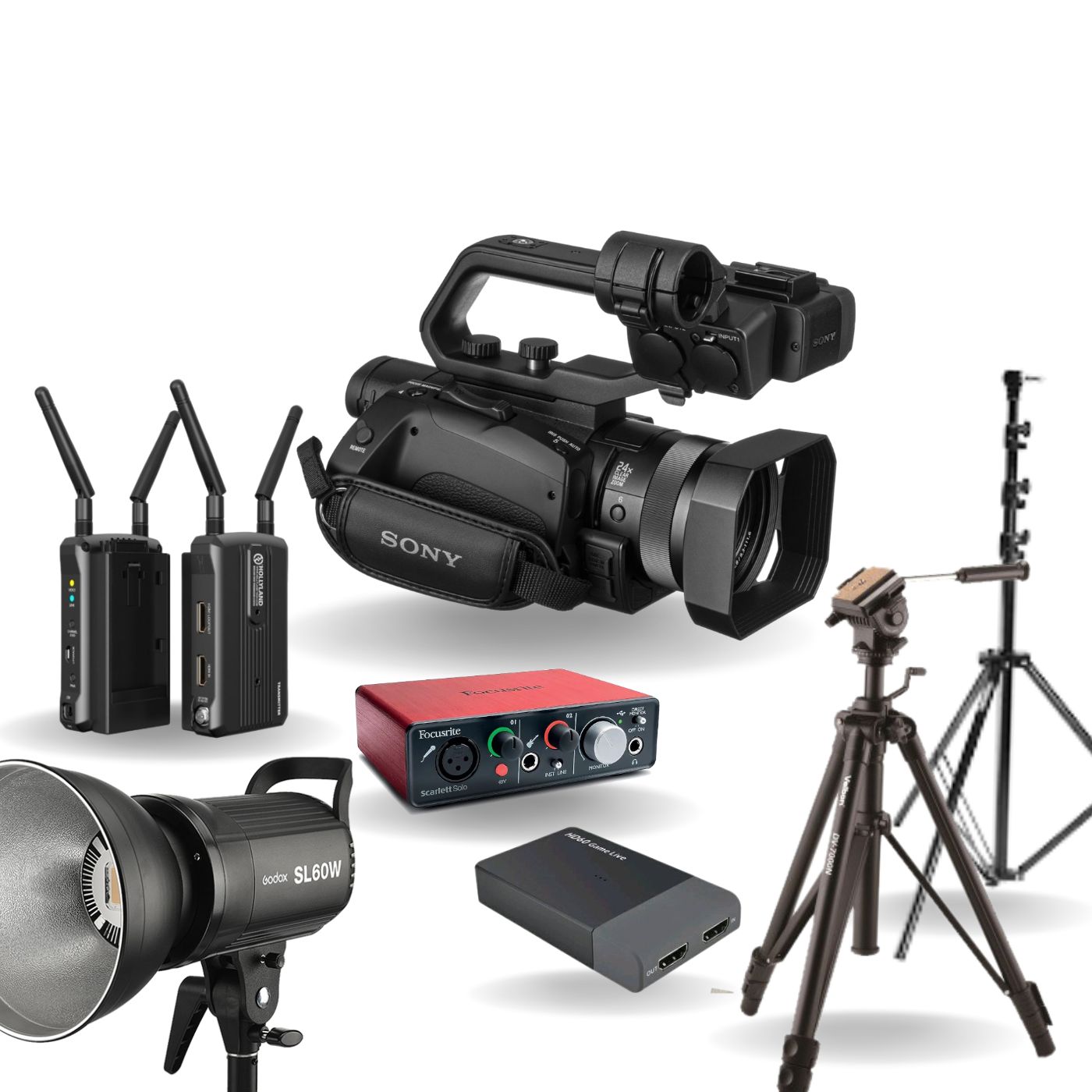 Paket Excellent Livestreaming Equipment (1 Kamera)